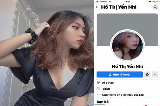 Hồ Thị Yến Nhi phấn khích khi nằm trên vật cứng