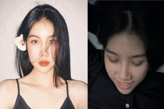 Nụ hôn nóng bỏng khi thấy bạn trai mạnh mẽ