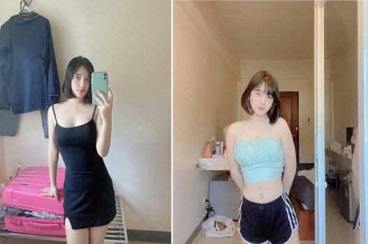 Bướm nhiều nước tóc ngắn dễ dãi đụ lông lá mướt mềm