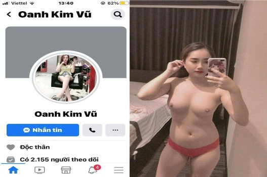 Vũ Kim Oanh show mông đại nảy lên để anh đánh